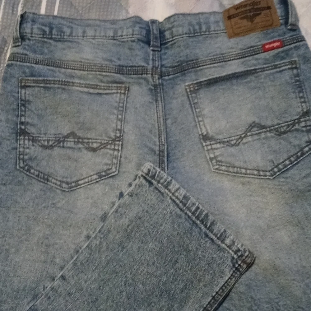 NWT wrangler 14 huskey slim fit blue jeans